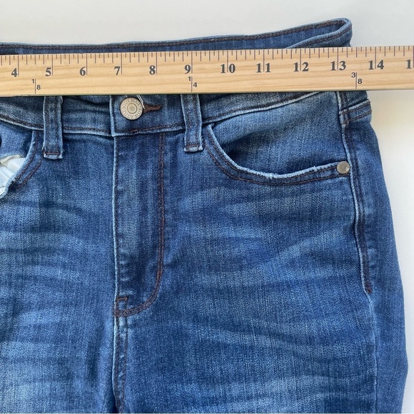 Judy Blue Jean Women's Baby City Slit Hem High Rise Skinny Jeans Size 5 or 27 - Picture 9 of 11
